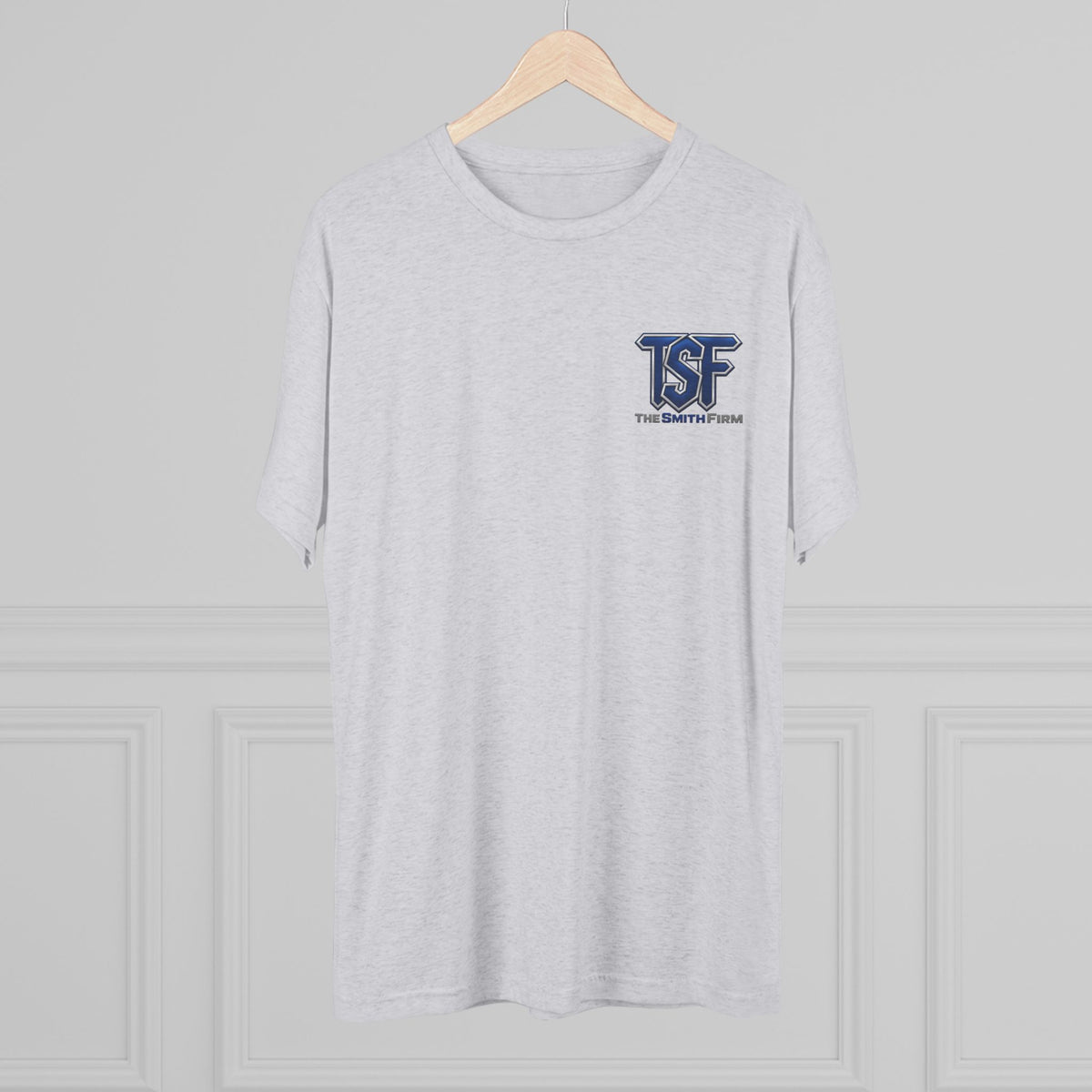 TSF Logo T‑Shirt — The Smith Firm "Sweats for You" Crew Tee
