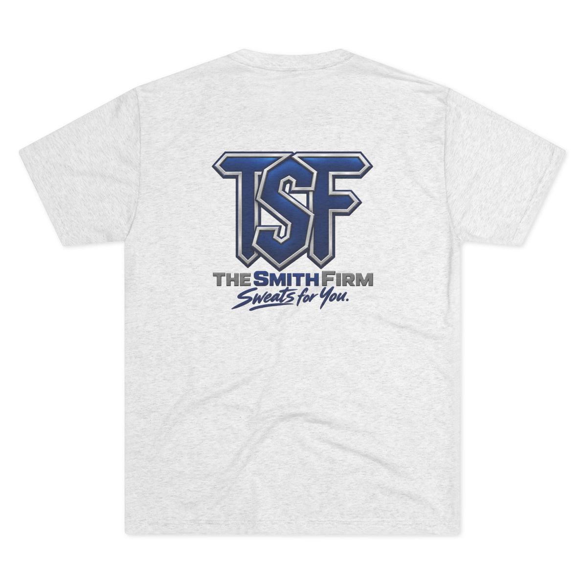 TSF Logo T‑Shirt — The Smith Firm "Sweats for You" Crew Tee
