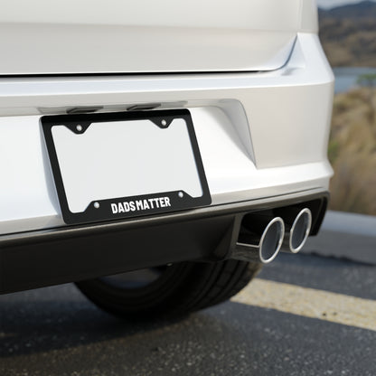 "Dads Matter" Metal License Plate Frame