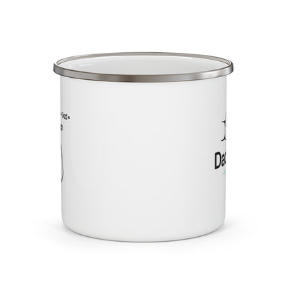 Dad Wear "My Strength" Enamel Camping Mug