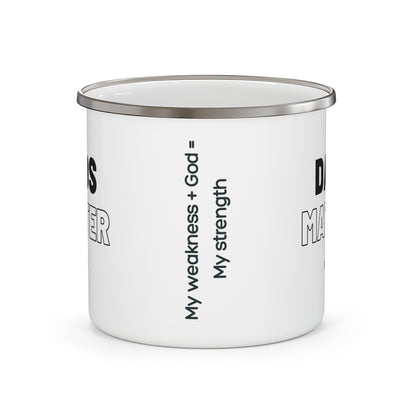 "Dads Matter" Enamel Camping Mug