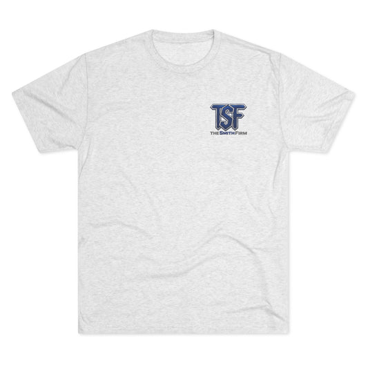 TSF Logo T‑Shirt — The Smith Firm "Sweats for You" Crew Tee