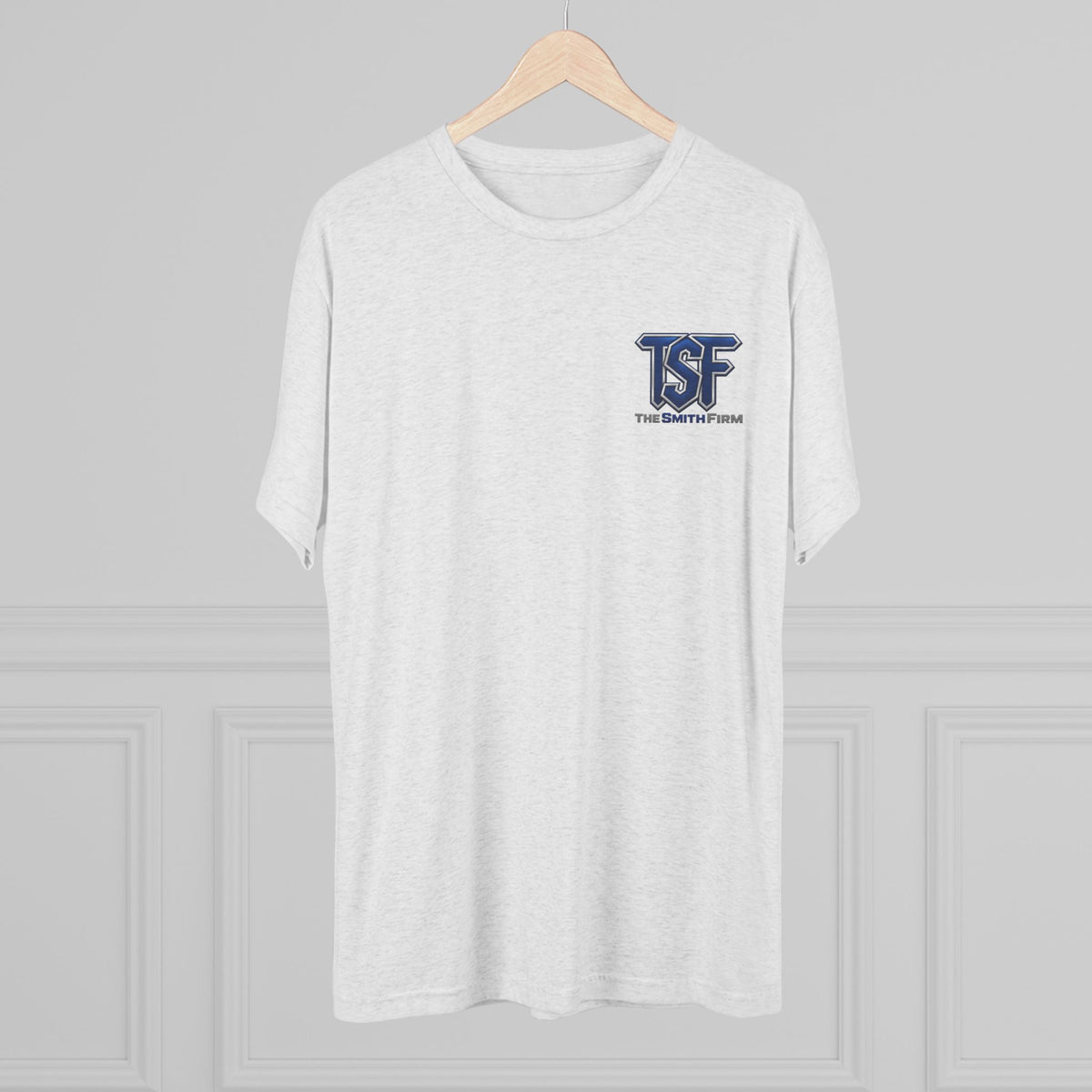 TSF Logo T‑Shirt — The Smith Firm "Sweats for You" Crew Tee